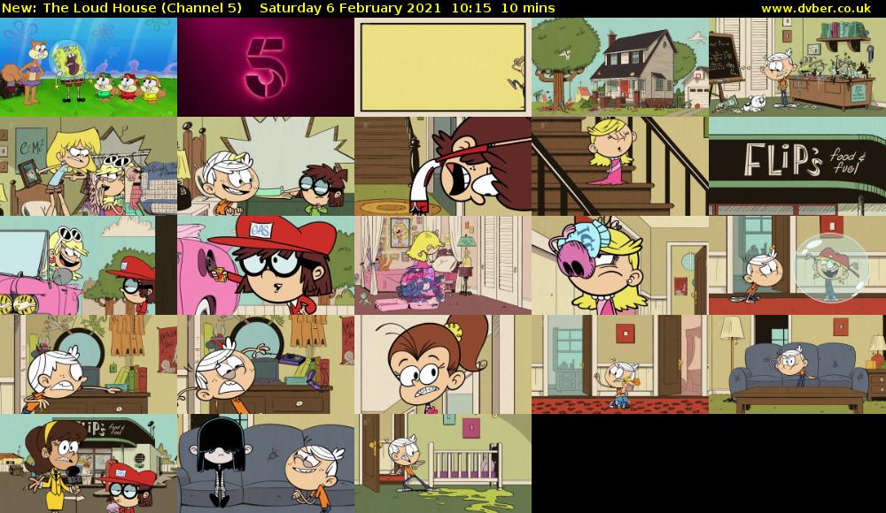 The Loud House (Channel 5) Saturday 6 February 2021 10:15 - 10:25