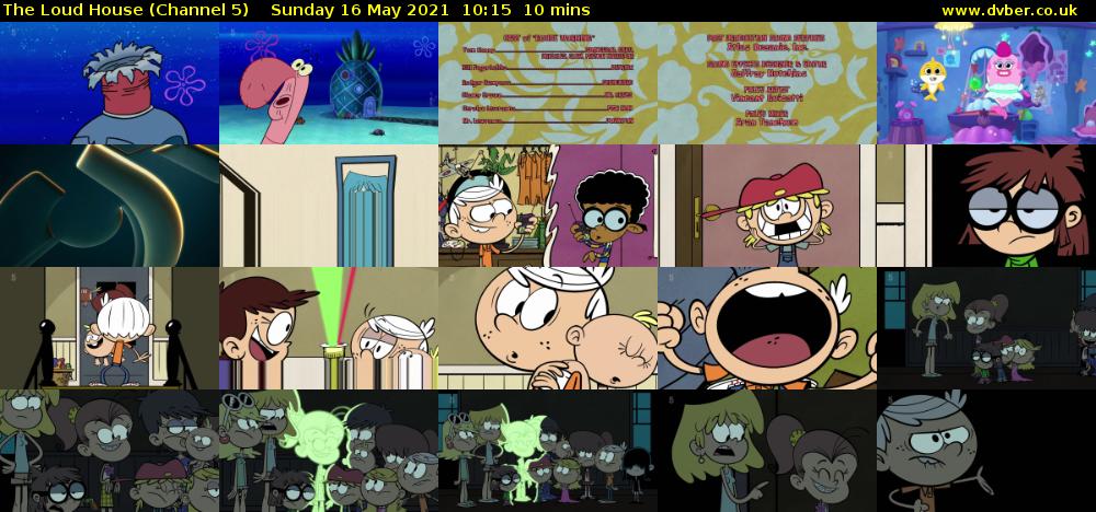 The Loud House (Channel 5) Sunday 16 May 2021 10:15 - 10:25