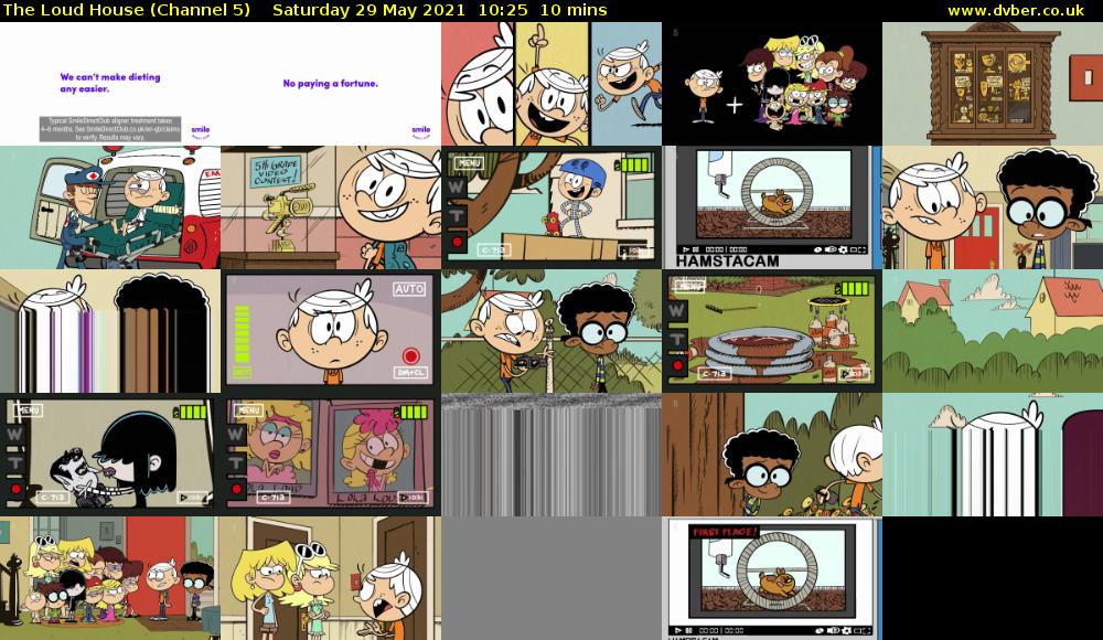 The Loud House (Channel 5) Saturday 29 May 2021 10:25 - 10:35