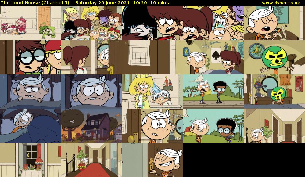 The Loud House (Channel 5) Saturday 26 June 2021 10:20 - 10:30