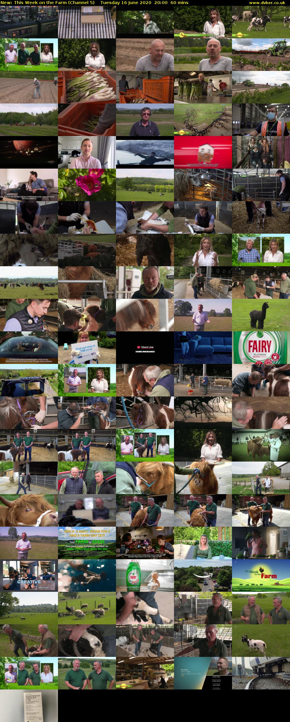 This Week on the Farm (Channel 5) Tuesday 16 June 2020 20:00 - 21:00