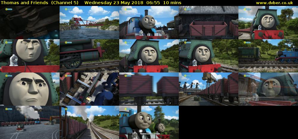 Thomas and Friends  (Channel 5) Wednesday 23 May 2018 06:55 - 07:05