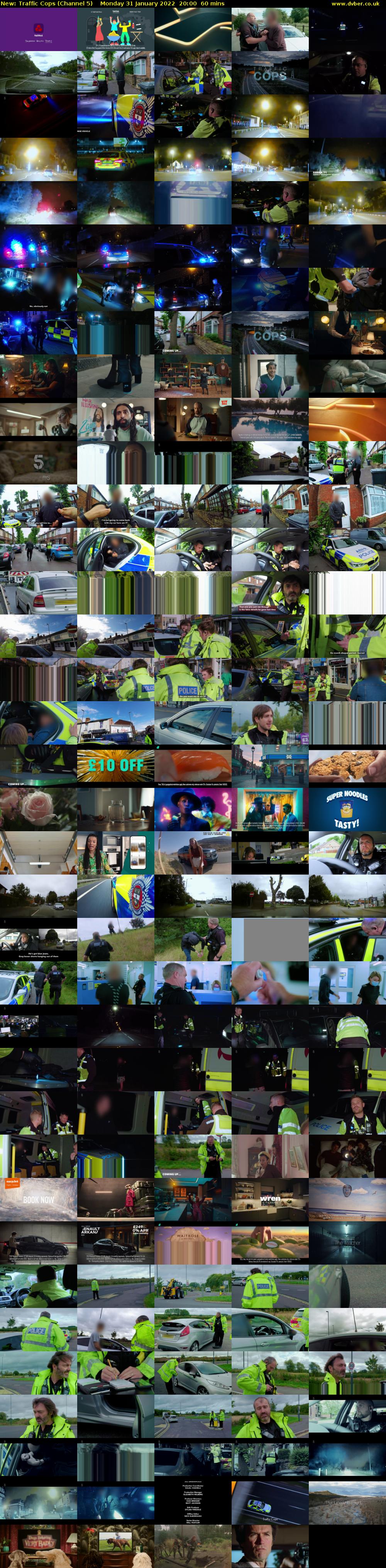 Traffic Cops (Channel 5) Monday 31 January 2022 20:00 - 21:00