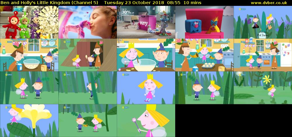 Ben and Holly's Little Kingdom (Channel 5) Tuesday 23 October 2018 08:55 - 09:05