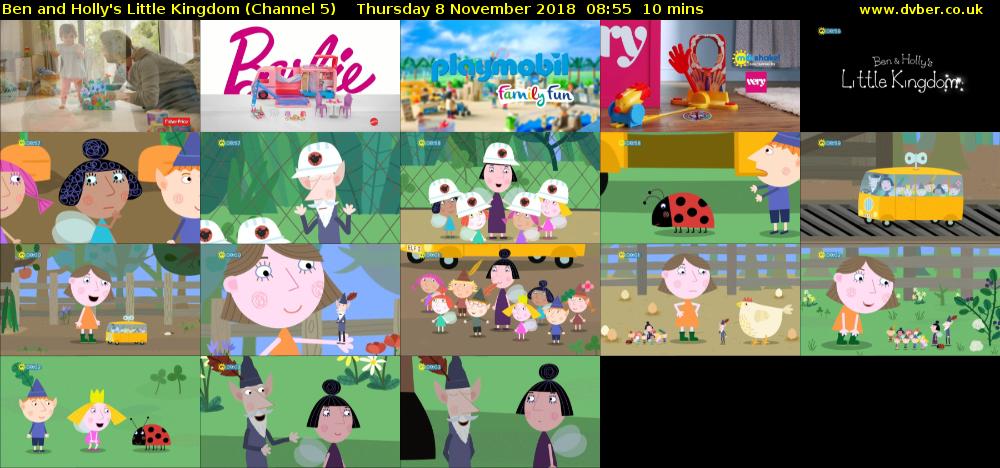 Ben and Holly's Little Kingdom (Channel 5) Thursday 8 November 2018 08:55 - 09:05