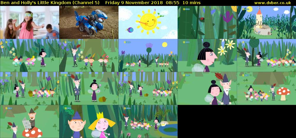 Ben and Holly's Little Kingdom (Channel 5) Friday 9 November 2018 08:55 - 09:05