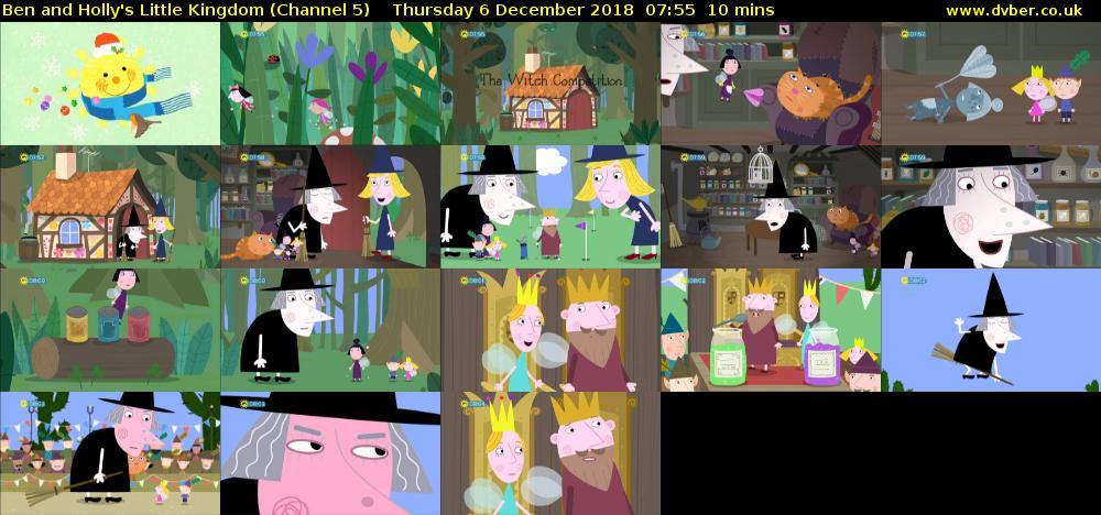 Ben and Holly's Little Kingdom (Channel 5) Thursday 6 December 2018 07:55 - 08:05