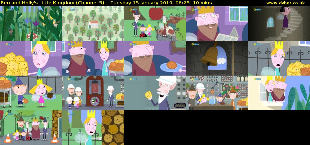 Ben and Holly's Little Kingdom (Channel 5) Tuesday 15 January 2019 06:25 - 06:35