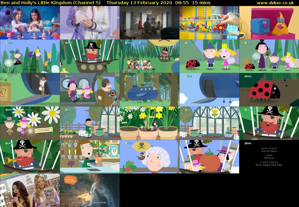 Ben and Holly's Little Kingdom (Channel 5) Thursday 13 February 2020 08:55 - 09:10