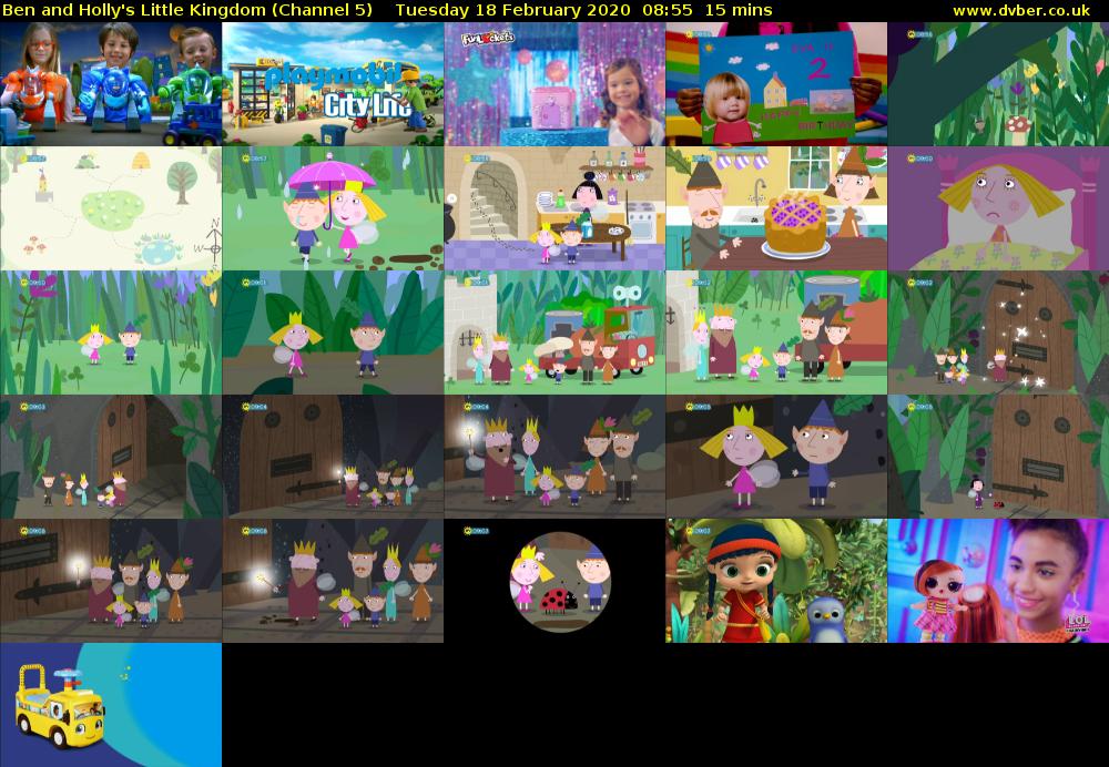 Ben and Holly's Little Kingdom (Channel 5) Tuesday 18 February 2020 08:55 - 09:10