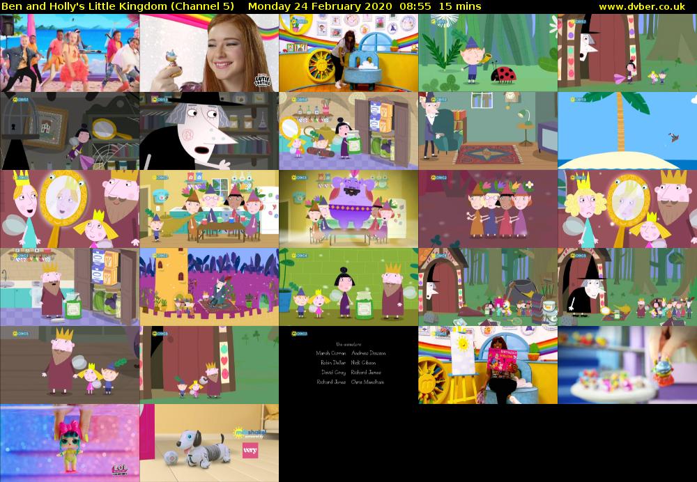 Ben and Holly's Little Kingdom (Channel 5) Monday 24 February 2020 08:55 - 09:10