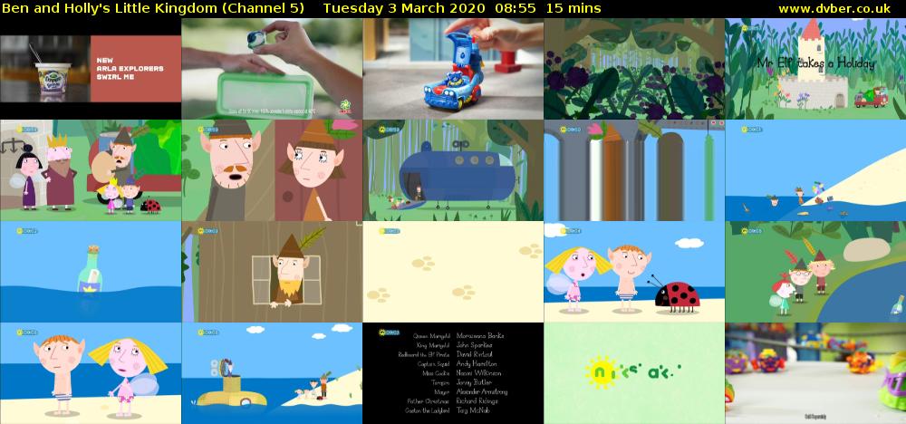 Ben and Holly's Little Kingdom (Channel 5) Tuesday 3 March 2020 08:55 - 09:10