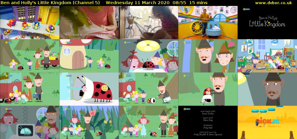 Ben and Holly's Little Kingdom (Channel 5) Wednesday 11 March 2020 08:55 - 09:10