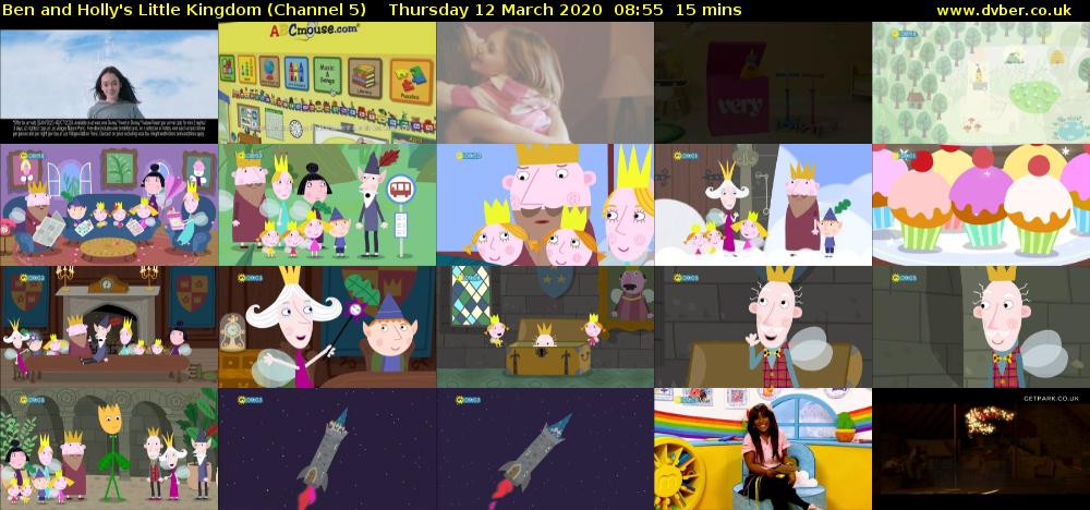 Ben and Holly's Little Kingdom (Channel 5) Thursday 12 March 2020 08:55 - 09:10