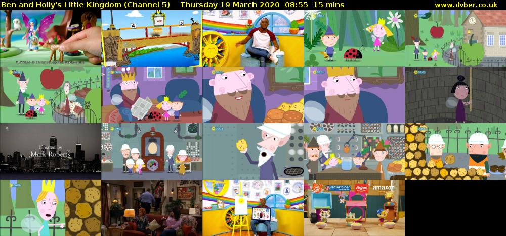 Ben and Holly's Little Kingdom (Channel 5) Thursday 19 March 2020 08:55 - 09:10