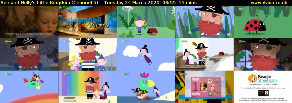 Ben and Holly's Little Kingdom (Channel 5) Tuesday 24 March 2020 08:55 - 09:10