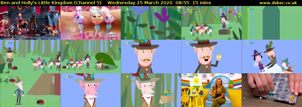 Ben and Holly's Little Kingdom (Channel 5) Wednesday 25 March 2020 08:55 - 09:10