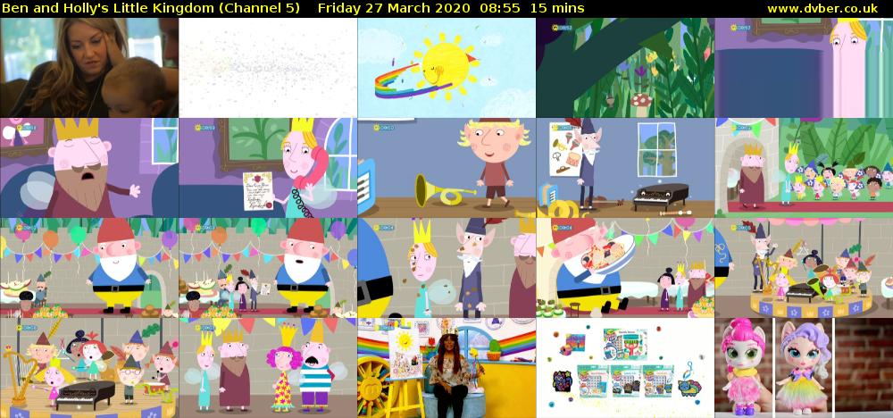 Ben and Holly's Little Kingdom (Channel 5) Friday 27 March 2020 08:55 - 09:10