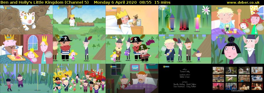 Ben and Holly's Little Kingdom (Channel 5) Monday 6 April 2020 08:55 - 09:10