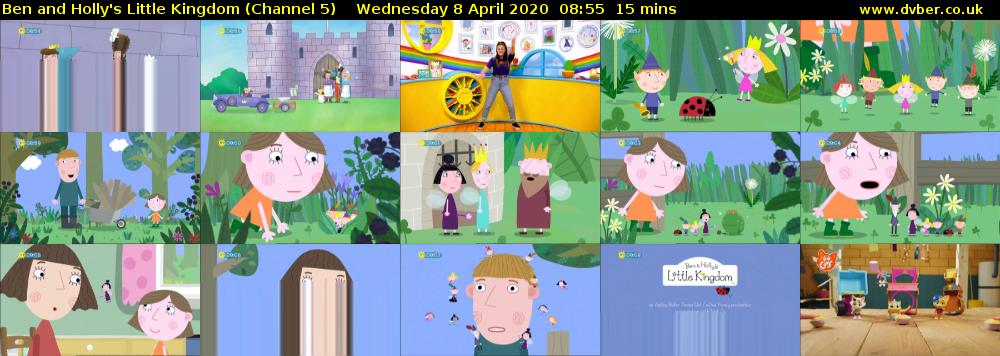 Ben and Holly's Little Kingdom (Channel 5) Wednesday 8 April 2020 08:55 - 09:10