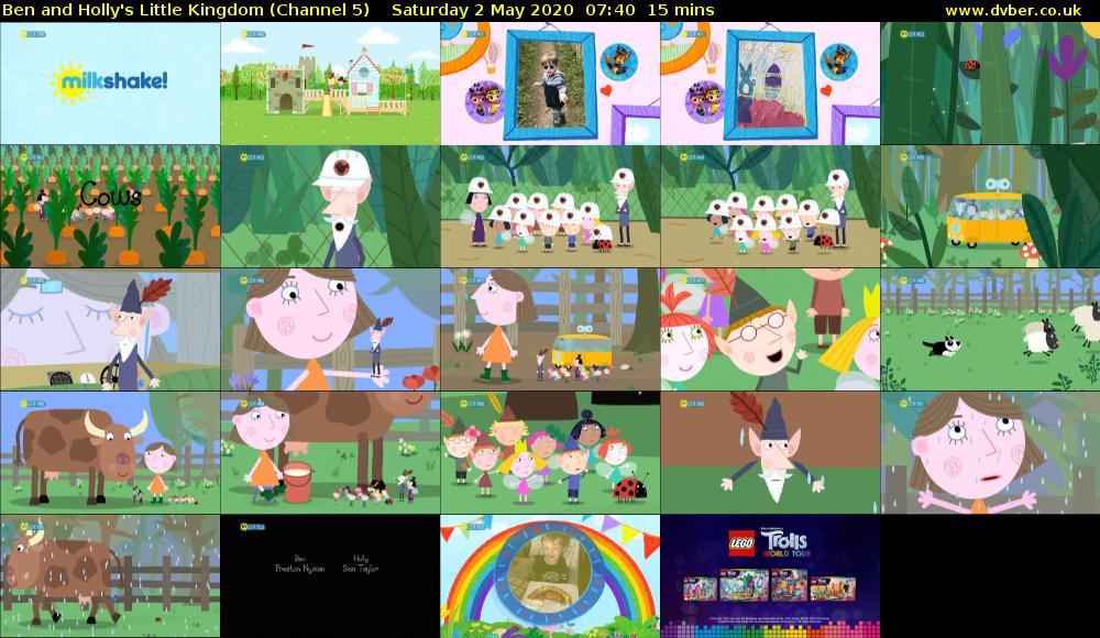 Ben and Holly's Little Kingdom (Channel 5) Saturday 2 May 2020 07:40 - 07:55