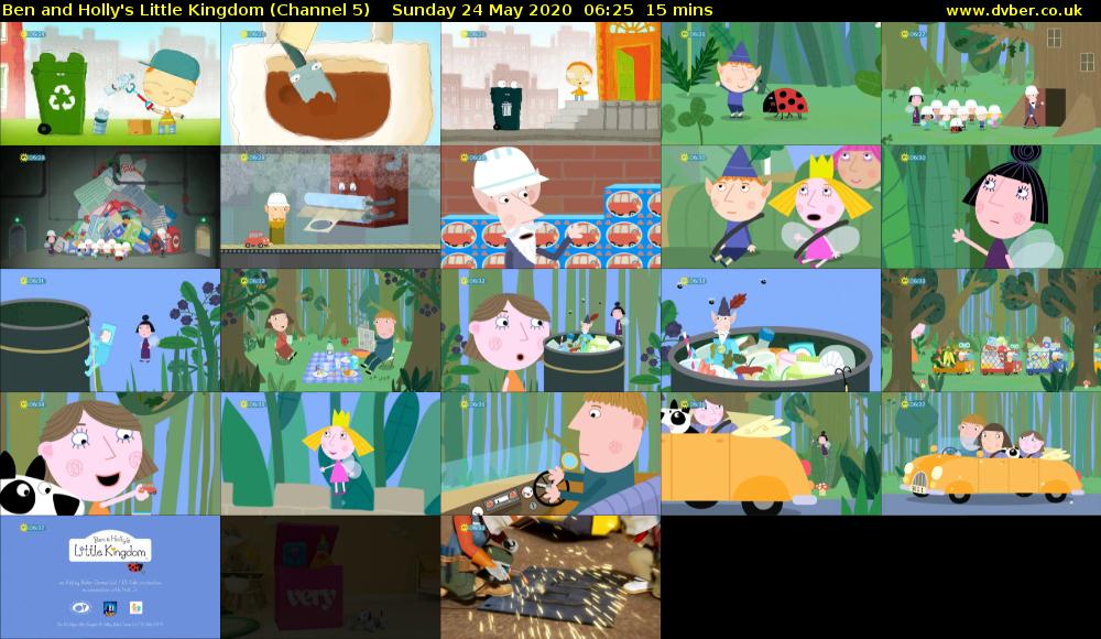 Ben and Holly's Little Kingdom (Channel 5) Sunday 24 May 2020 06:25 - 06:40