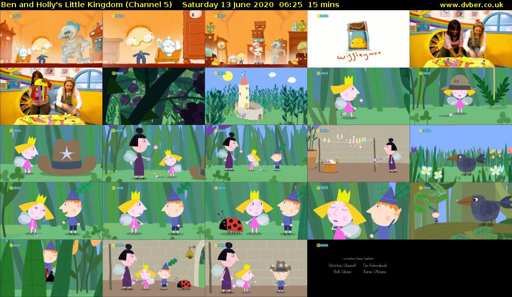 Ben and Holly's Little Kingdom (Channel 5) Saturday 13 June 2020 06:25 - 06:40