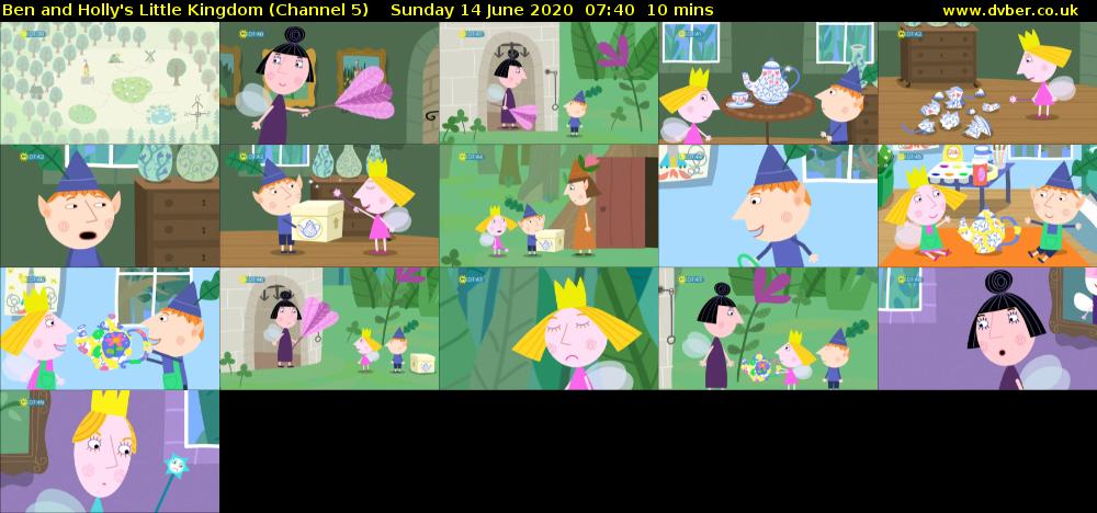 Ben and Holly's Little Kingdom (Channel 5) Sunday 14 June 2020 07:40 - 07:50
