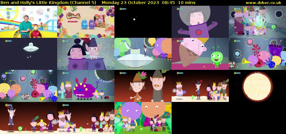 Ben and Holly's Little Kingdom (Channel 5) Monday 23 October 2023 08:45 - 08:55