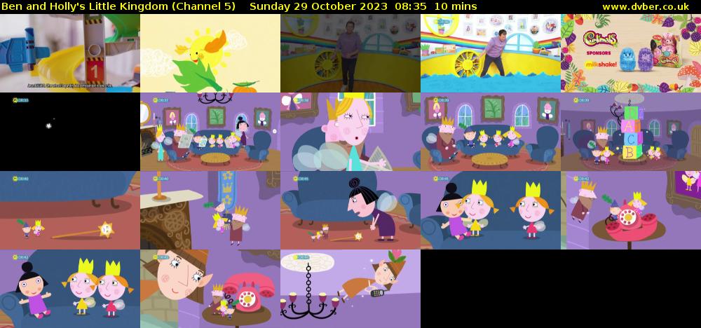 Ben and Holly's Little Kingdom (Channel 5) Sunday 29 October 2023 08:35 - 08:45