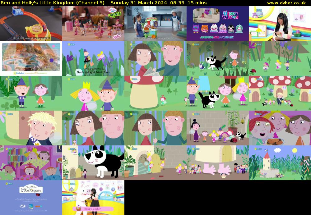 Ben and Holly's Little Kingdom (Channel 5) Sunday 31 March 2024 08:35 - 08:50