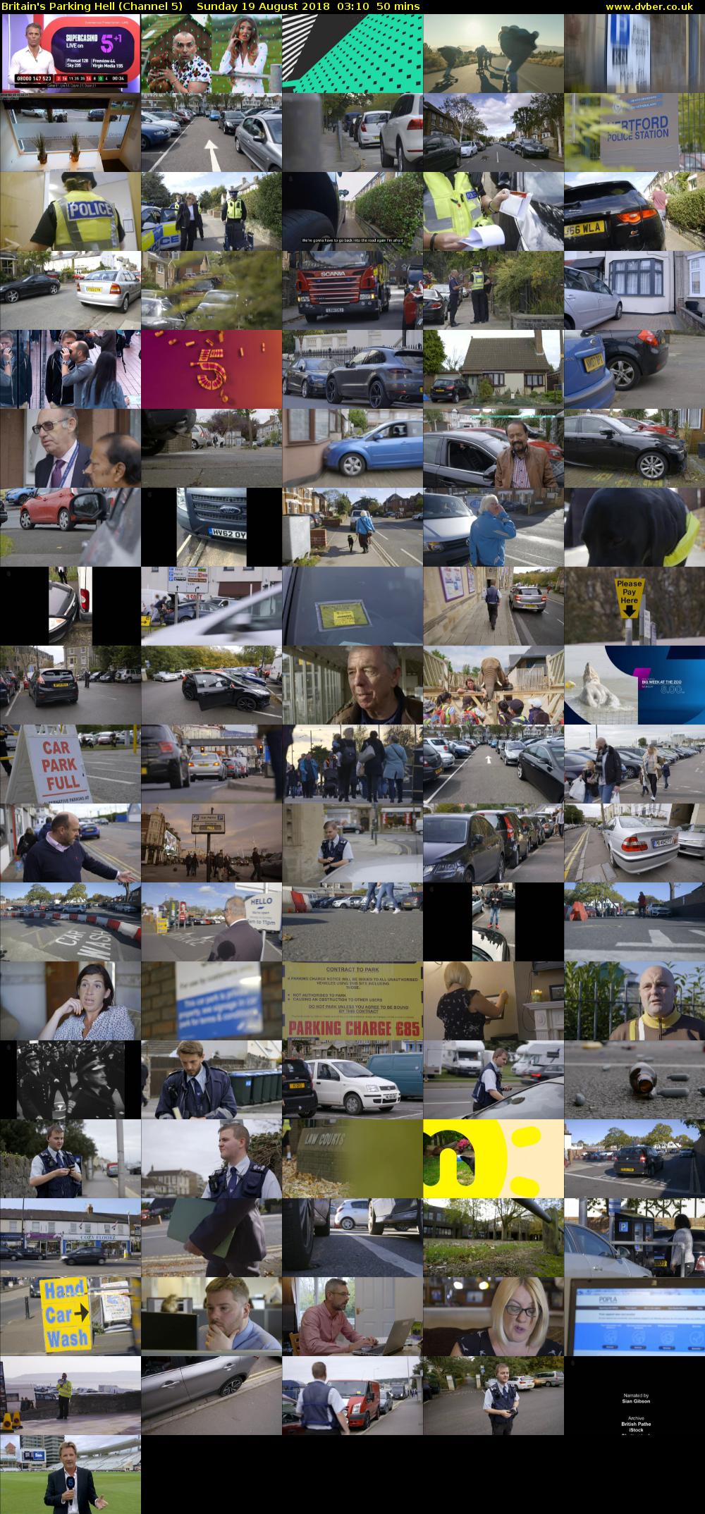 Britain's Parking Hell (Channel 5) Sunday 19 August 2018 03:10 - 04:00