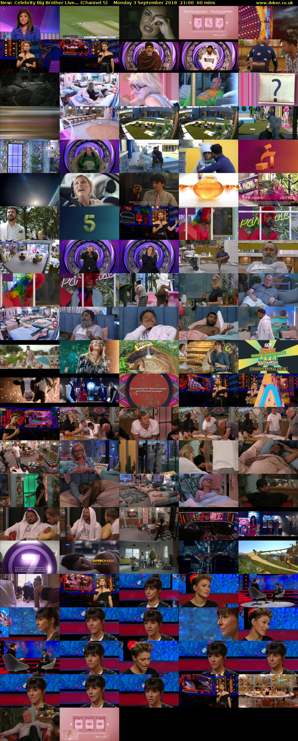 Celebrity Big Brother Live... (Channel 5) - 2018-09-03-2100