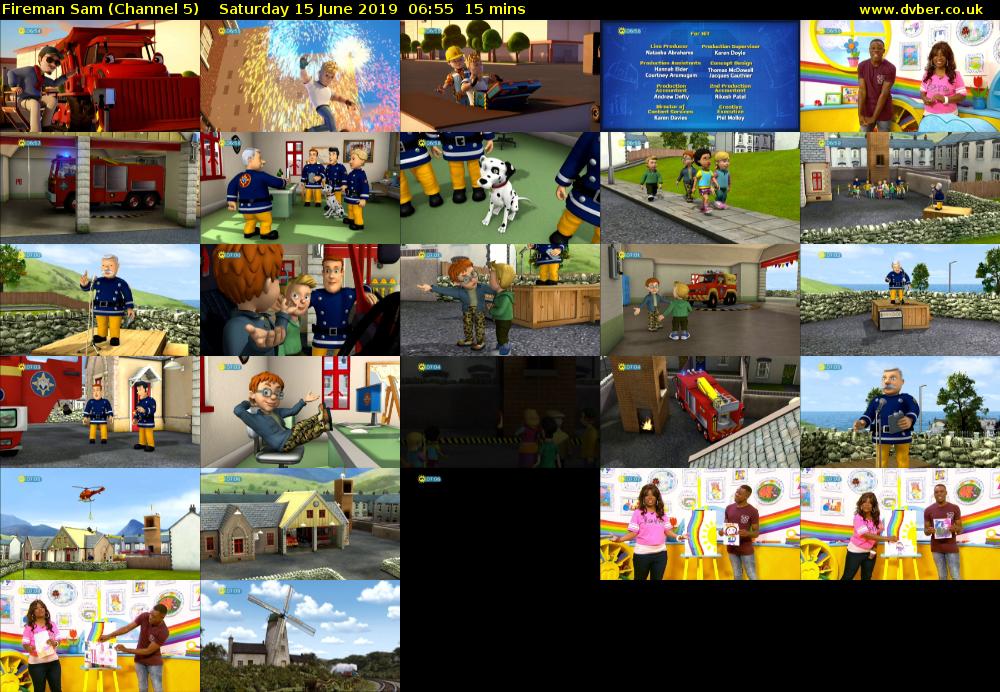 Fireman Sam (Channel 5) Saturday 15 June 2019 06:55 - 07:10