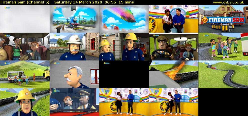 Fireman Sam (Channel 5) Saturday 14 March 2020 06:55 - 07:10