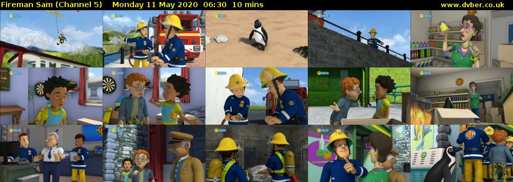 Fireman Sam (Channel 5) Monday 11 May 2020 06:30 - 06:40