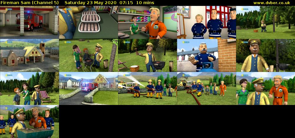 Fireman Sam (Channel 5) Saturday 23 May 2020 07:15 - 07:25