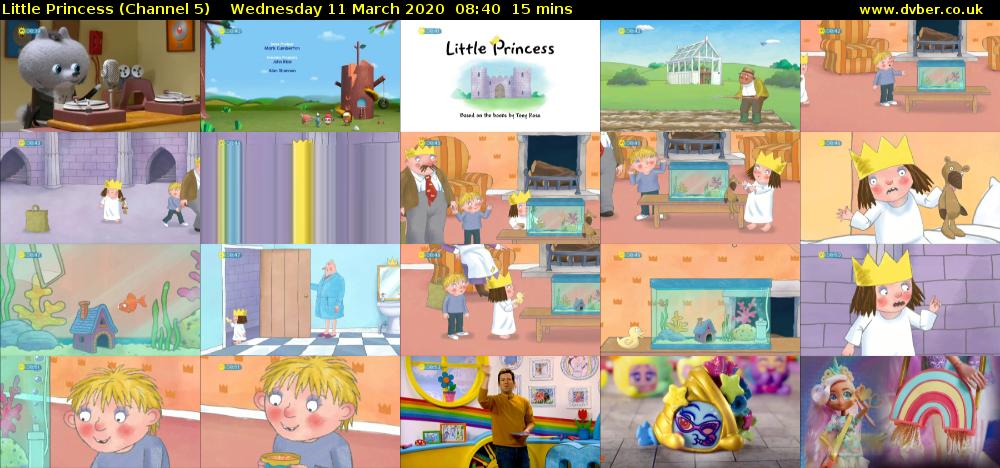 Little Princess (Channel 5) Wednesday 11 March 2020 08:40 - 08:55