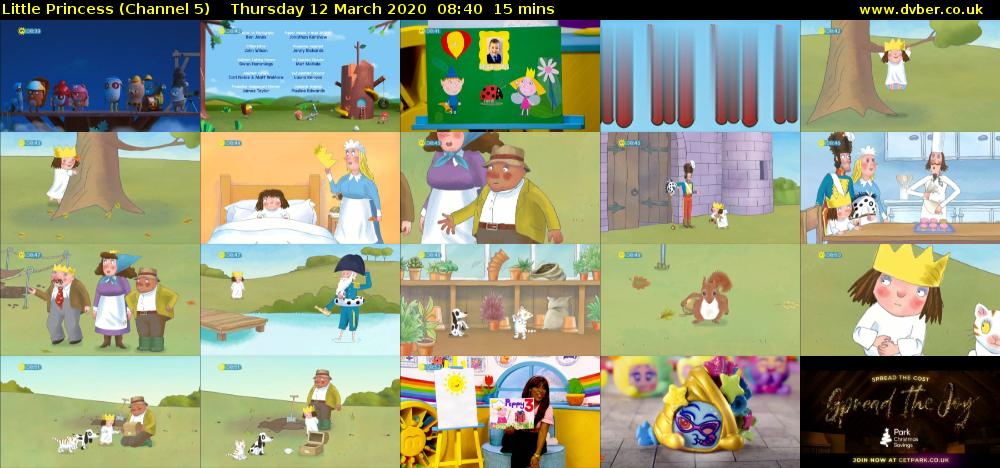 Little Princess (Channel 5) Thursday 12 March 2020 08:40 - 08:55