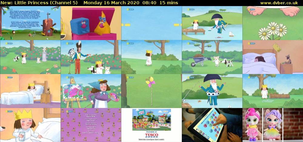 Little Princess (Channel 5) Monday 16 March 2020 08:40 - 08:55