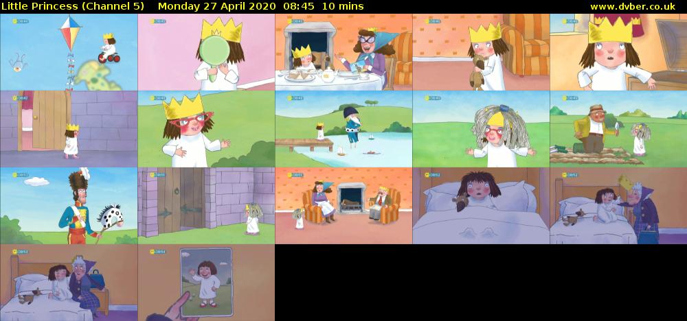 Little Princess (Channel 5) Monday 27 April 2020 08:45 - 08:55