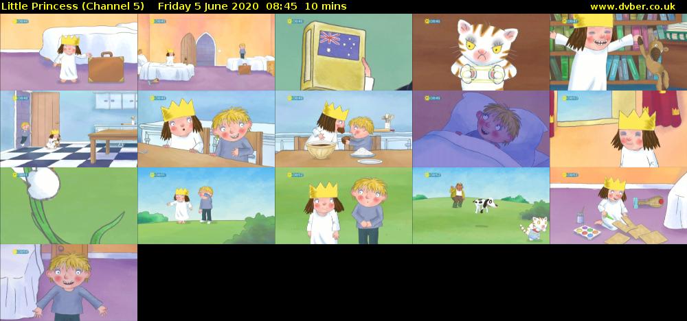 Little Princess (Channel 5) Friday 5 June 2020 08:45 - 08:55