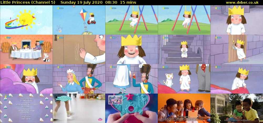 Little Princess (Channel 5) Sunday 19 July 2020 08:30 - 08:45
