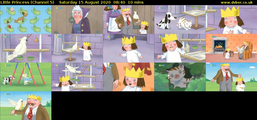 Little Princess (Channel 5) Saturday 15 August 2020 08:40 - 08:50