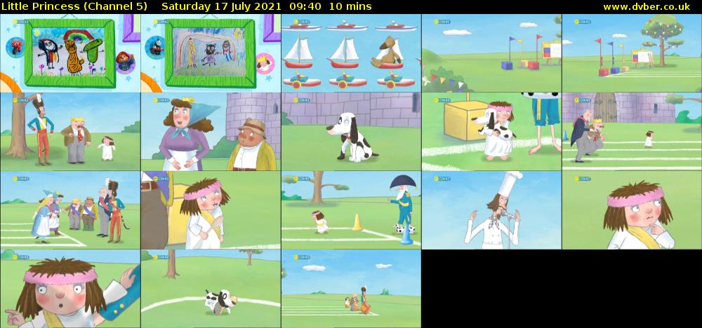 Little Princess (Channel 5) Saturday 17 July 2021 09:40 - 09:50