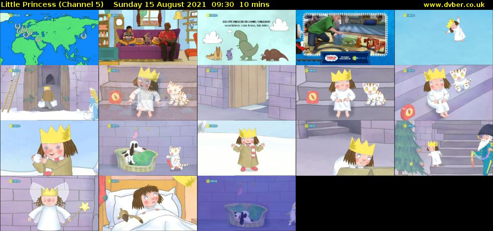 Little Princess (Channel 5) Sunday 15 August 2021 09:30 - 09:40