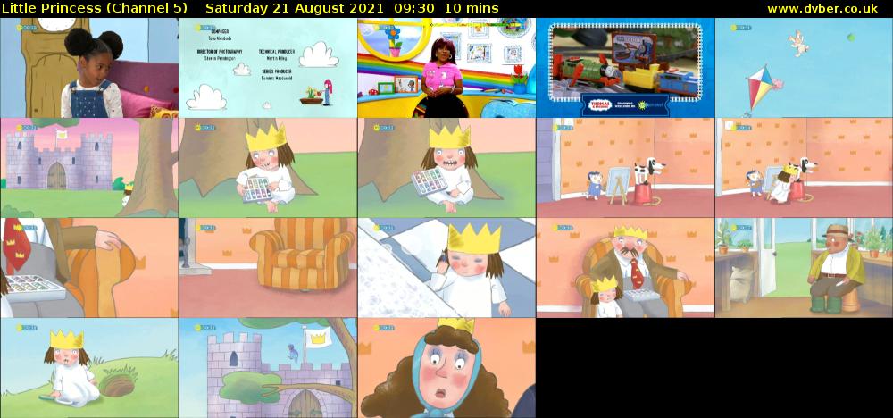 Little Princess (Channel 5) Saturday 21 August 2021 09:30 - 09:40