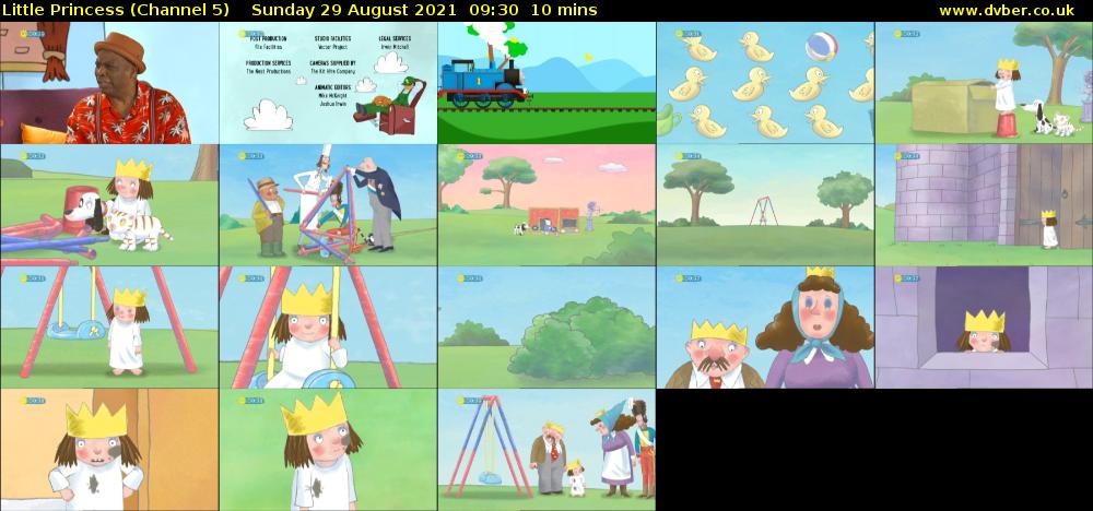 Little Princess (Channel 5) Sunday 29 August 2021 09:30 - 09:40