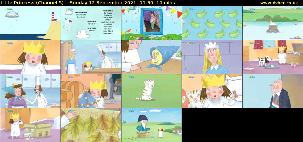 Little Princess (Channel 5) Sunday 12 September 2021 09:30 - 09:40