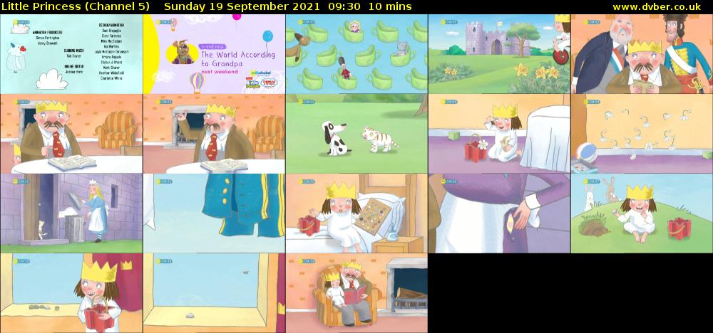 Little Princess (Channel 5) Sunday 19 September 2021 09:30 - 09:40